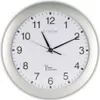 Cloxon Funkwanduhr 30 cm Wanduhr silber Funkuhr Wand Produktbild-Vorschau 1