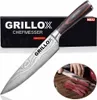 GRILLOX Kochmesser Profi 20cm Allzweckmesser Edelstahl Produktbild-Vorschau 1