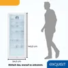 Exquisit Glastürkühlschrank GKS240-GT-160C weiss | Produktbild-Vorschau 7