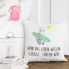 Mr. & Mrs. Panda Sofa Kissen Sommer Wellen Surf - Weiß - Produktbild-Vorschau 3