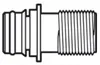 Europump 90° plug-in Schnellanschluss Gewinde 1/2" Osculati Produktbild-Vorschau 2