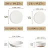 Service de table en faïence, 32 pièces, set de vaisselle Voir les images du produit 2