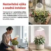LED GROW pěstební lampa 5 W, časovač, bílá Náhľad obrázku produktu