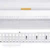 A white dish rack with a yellow accent piece is shown against a white background. Podgląd zdjęcia produktu