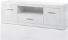 Großes Lowboard Bianco - Weiß Hochglanz mit Produktbild-Vorschau 1