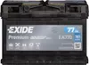 A car battery with branding and specifications displayed. Podgląd zdjęcia produktu