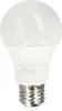 A white LED light bulb with a silver screw base, shown against a white background. Anteprima dell’immagine prodotto