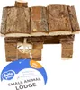 DUVO+ Domeček dřevěný pro drobné hlodavce 15x11x12cm, Náhled obrázku produktu 3