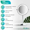 Mirlux Schminkspiegel – Höhenverstellbar – 1-10-fache Produktbild-Vorschau 2