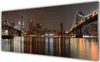 Glasbilder 125x50 Wandbild Druck auf Glas Stadt Brücken Produktbild-Vorschau 1