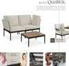 tectake® Aluminium Gartenlounge-Set Magaluf 5 in 1 Produktbild-Vorschau 3