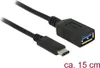 Delock USB-Adapter - USB Typ A (W) zu USB-C (M) Produktbild-Vorschau 1