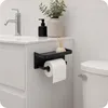 KRUMAD Toilettenpapierhalter ohne Bohren Schwarz, Produktbild-Vorschau 7