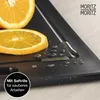 Moritz & Moritz tavola di plastica granito look nero grande Anteprima dell’immagine prodotto 6