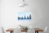 MuchoWow® Poster Winter - Schnee - Bäume 60x40 cm - Produktbild-Vorschau 2