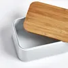 ZELLER 25370 Koš na chléb s bambusovým víkem, kov, matná Náhled obrázku produktu 8