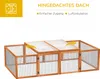 PawHut Freilaufgehege Kleitierkäfig Kleintierstall Produktbild-Vorschau 4