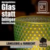 BigDean Windlicht Glas grün Teelichthalter 6er Set Produktbild-Vorschau 4