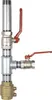 floraworld Doppelter Pumpenstock 400mm AG 1 1/4Z seitlich Produktbild-Vorschau 2
