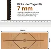INTEY INTYM01 Prémiová podložka na jógu z korku a Náhled obrázku produktu 2