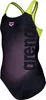 Arena DIM LIGHT SWIMSUIT Girls BLACK-ARTIC LIME 140 Produktbild-Vorschau 9