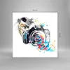 Bilder auf glas - Fotograf Kamera Fokus Hobby - 50x50cm - Produktbild-Vorschau 3
