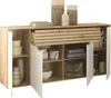 HBZ Meble BZ 5110 Sideboard Holzwerkstoff Weiß/Braun Produktbild-Vorschau 10