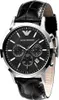 EMPORIO ARMANI AR2447 orologio da uomo in nero classico. Anteprima dell’immagine prodotto 4