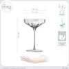 IMPERIAL große Sektschalen gewellt 320ml Sektgläser Set Produktbild-Vorschau 4