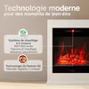 Cheminée électrique KAMINIO KALLE - Cheminée électrique sur Voir les images du produit 3