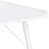 Biurko białe 90×50×79 cm Podgląd zdjęcia produktu 5