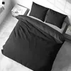 Seersucker Bettwäsche 240x220 cm Schwarz Anthrazit Wende Produktbild-Vorschau 2