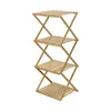 Home&Styling Klappregal mit 4 Böden Bambus Produktbild-Vorschau 9