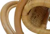 Close-up of a rattan chair detail. Produktbild-Vorschau