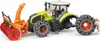 A toy tractor with snow chains and a snow blower attachment, presented on a white background. Anteprima dell’immagine prodotto