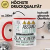 Slacklinerin Tasse Geschenk Lustig Abstand Halten Produktbild-Vorschau 3