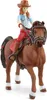 A toy horse and rider figurine. Náhľad obrázku produktu