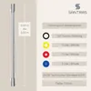 SANTRAS® Duschschlauch aus Kunststoff 1/2" in Chrom - 3m Produktbild-Vorschau 5