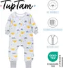 TupTam Baby Schlafsack mit Füßen und Ärmel  e Materialien Produktbild-Vorschau 2