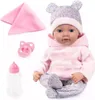 Bayer Design 93827AD Reborn Babypuppe, lebensecht, Produktbild-Vorschau 1