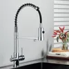 Küchenarmatur 3 Wege Wasserhahn Küche Wasserfilter Produktbild-Vorschau 7