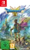 The cover art for the Nintendo Switch game Dragon Quest III: HD-2D Remake, featuring the main character in the foreground with a castle in the background. Produktbild-Vorschau