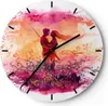 Wanduhr - Rund - Glasuhr - Liebe Paar Flitterwochen - Produktbild-Vorschau 1
