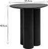 Miliboo - Design-Beistelltisch Schwarz HOLLEN Produktbild-Vorschau 6