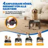 Vulpes Goods Futterstation Hund, Erhöhte Hundenäpfe 4 Produktbild-Vorschau 2
