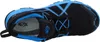 A top-down view of a black and blue athletic shoe. Náhľad obrázku produktu