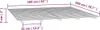 VidaXL 824578, 160 cm, 2 m, 5 cm, 1600 x 2000 mm, 1 Produktbild-Vorschau 8