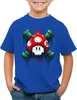 style3 Mario Totenkopf Kinder T-Shirt videospiel konsole Produktbild-Vorschau 1