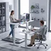 HOMCOM Höhenverstellbarer Schreibtisch Gestell Elektrisch Produktbild-Vorschau 2