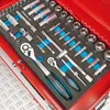 Datona - Werkzeugkiste rot gefüllt - Metall Toolbox 4 Produktbild-Vorschau 2